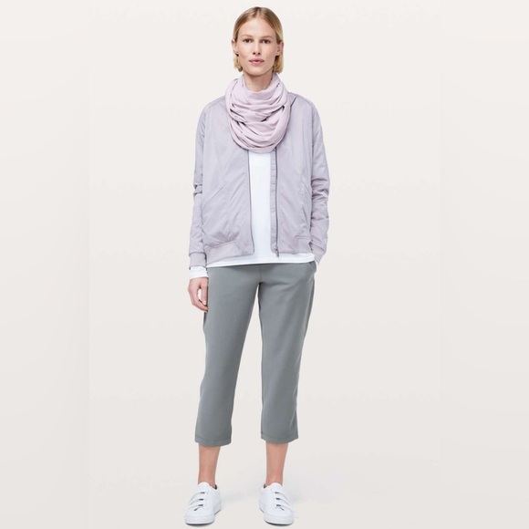 Lululemon Vinyasa Scarf *Rulu - Tonka Stripe Antoinette White (Lavender) - Picture 8 of 10